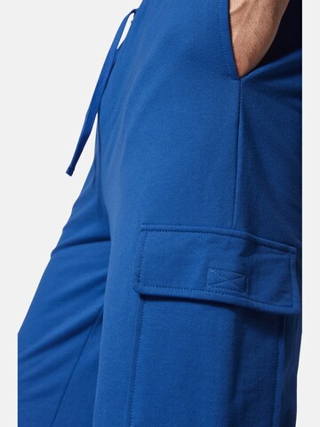 BABISTA Tapered Hose ' Florevoro ' in Blau