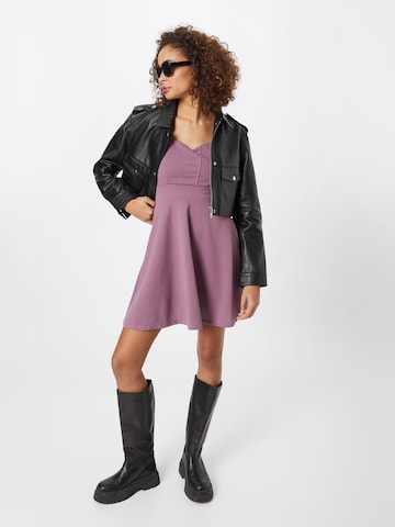 Robe de cocktail 'MISSY HEART' WAL G. en violet