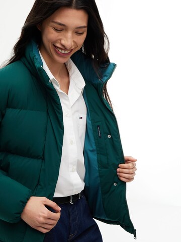 Tommy Jeans Zimná bunda 'ALASKA' - Zelená