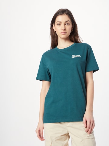 Bizance Paris Shirt 'THEO' in Groen: voorkant