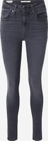 Jean '721™ High Rise Skinny' LEVI'S ® en noir : devant