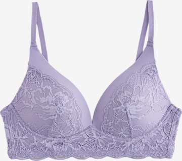 Next Push-up Rintaliivi värissä lila: etupuoli