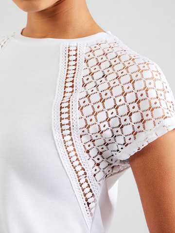 balta Hailys Marškinėliai 'Mo44nali'