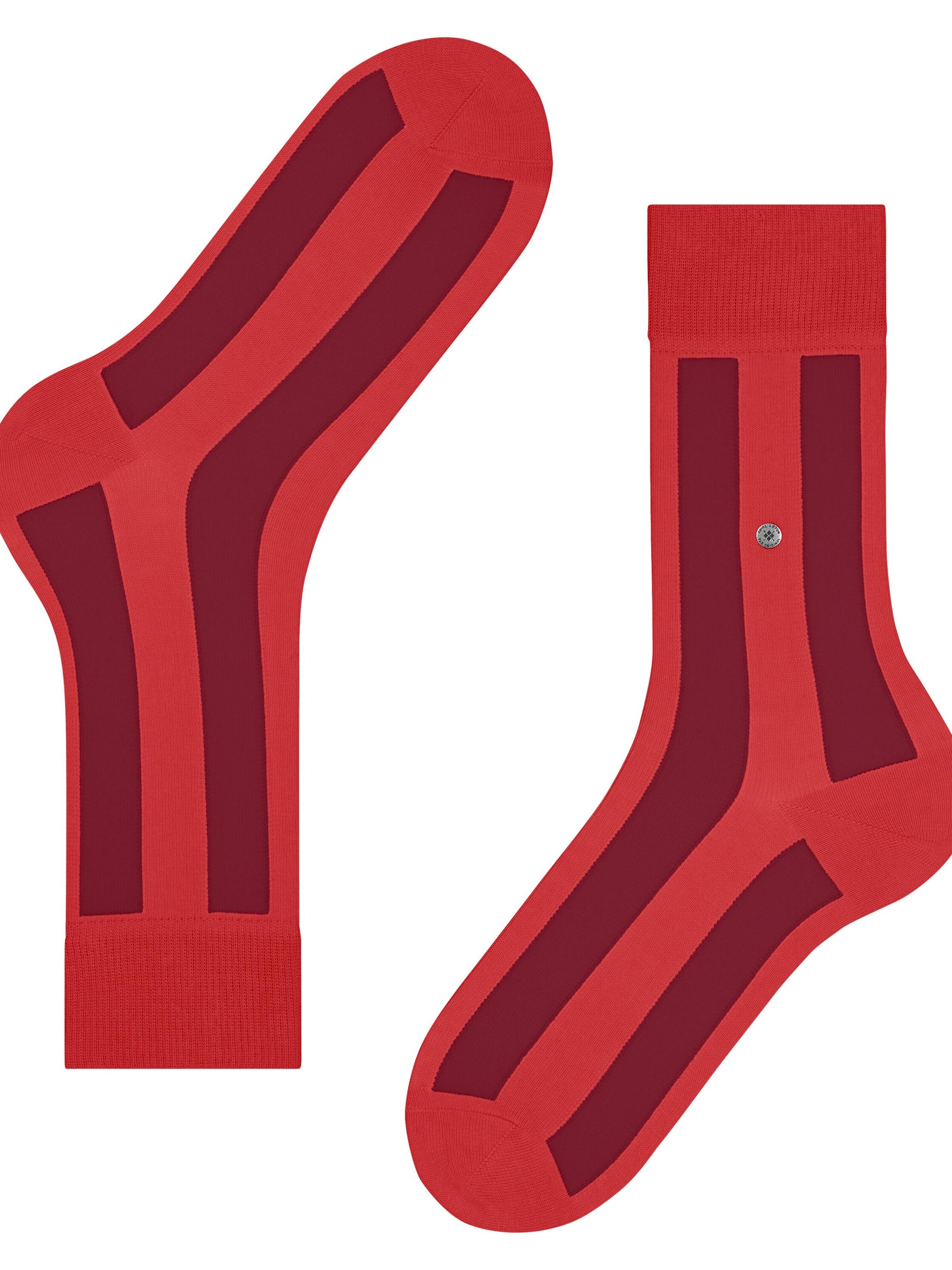 BURLINGTON Socks 'Retro Lines' in Pink