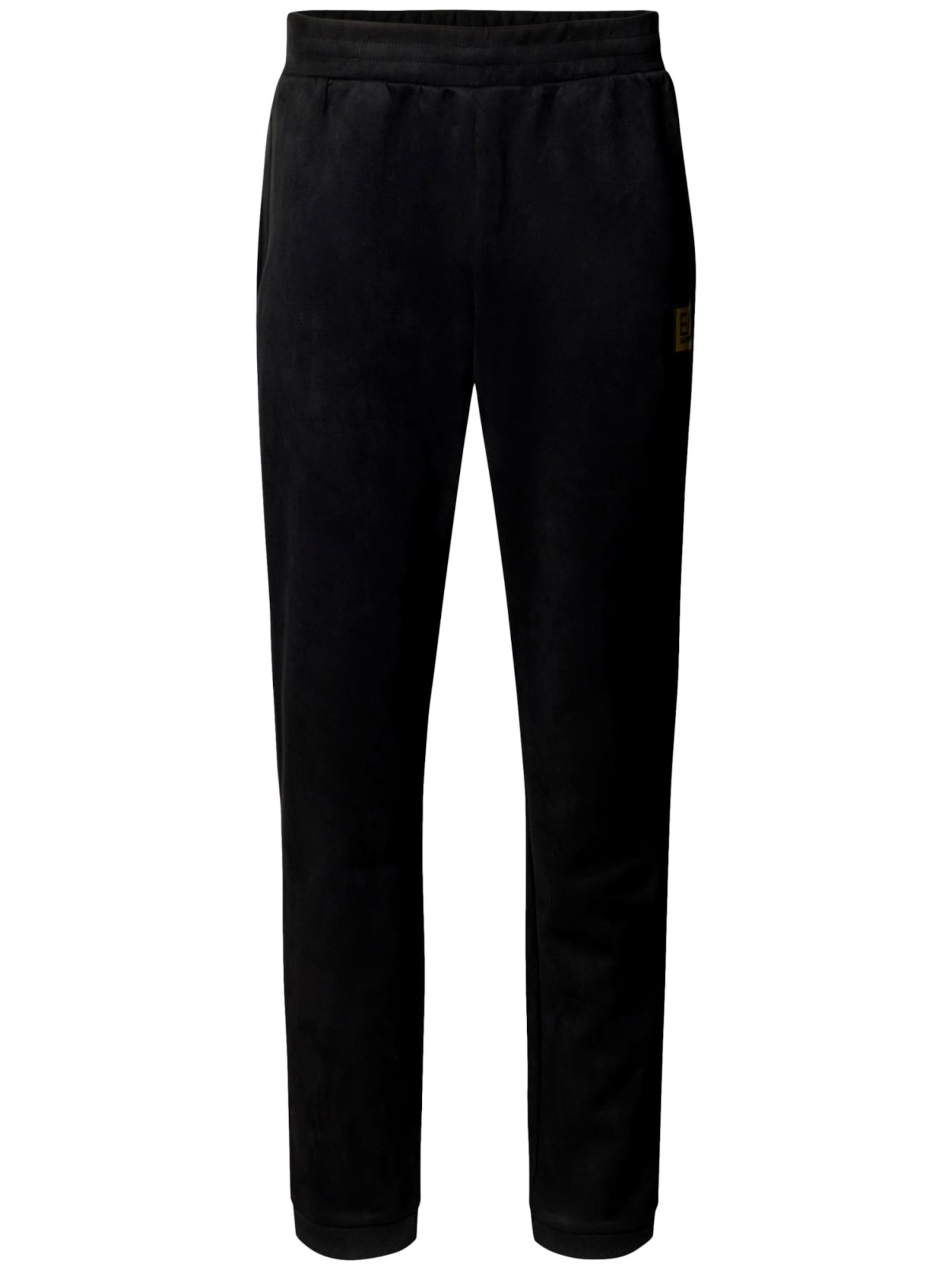 EA7 Emporio Armani Slimfit Bukser i sort: forside