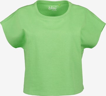 T-shirt BLUE SEVEN en vert : devant