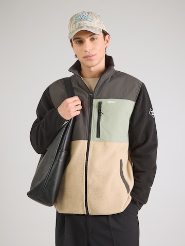 Iriedaily Jopa iz flisa 'Auf Deck' | zelena barva: sprednja stran