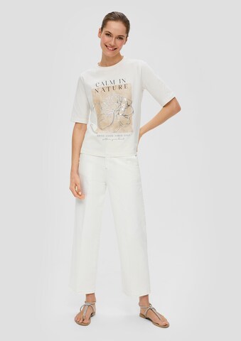 s.Oliver BLACK LABEL T-Shirt in Beige