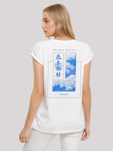 T-shirt 'Shibui Series Japan Streetstyle' F4NT4STIC en blanc : devant
