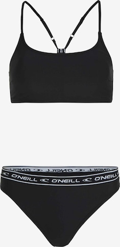 O'NEILL Bralette Sports Bikini in Black: front