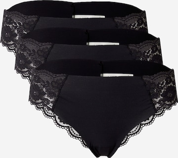 Slip 'Brazi' Lindex en noir : devant