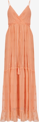 South Beach Jurk in Oranje: voorkant