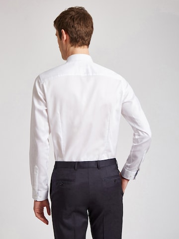 Ted Baker Slim Fit Forretningsskjorte i hvid