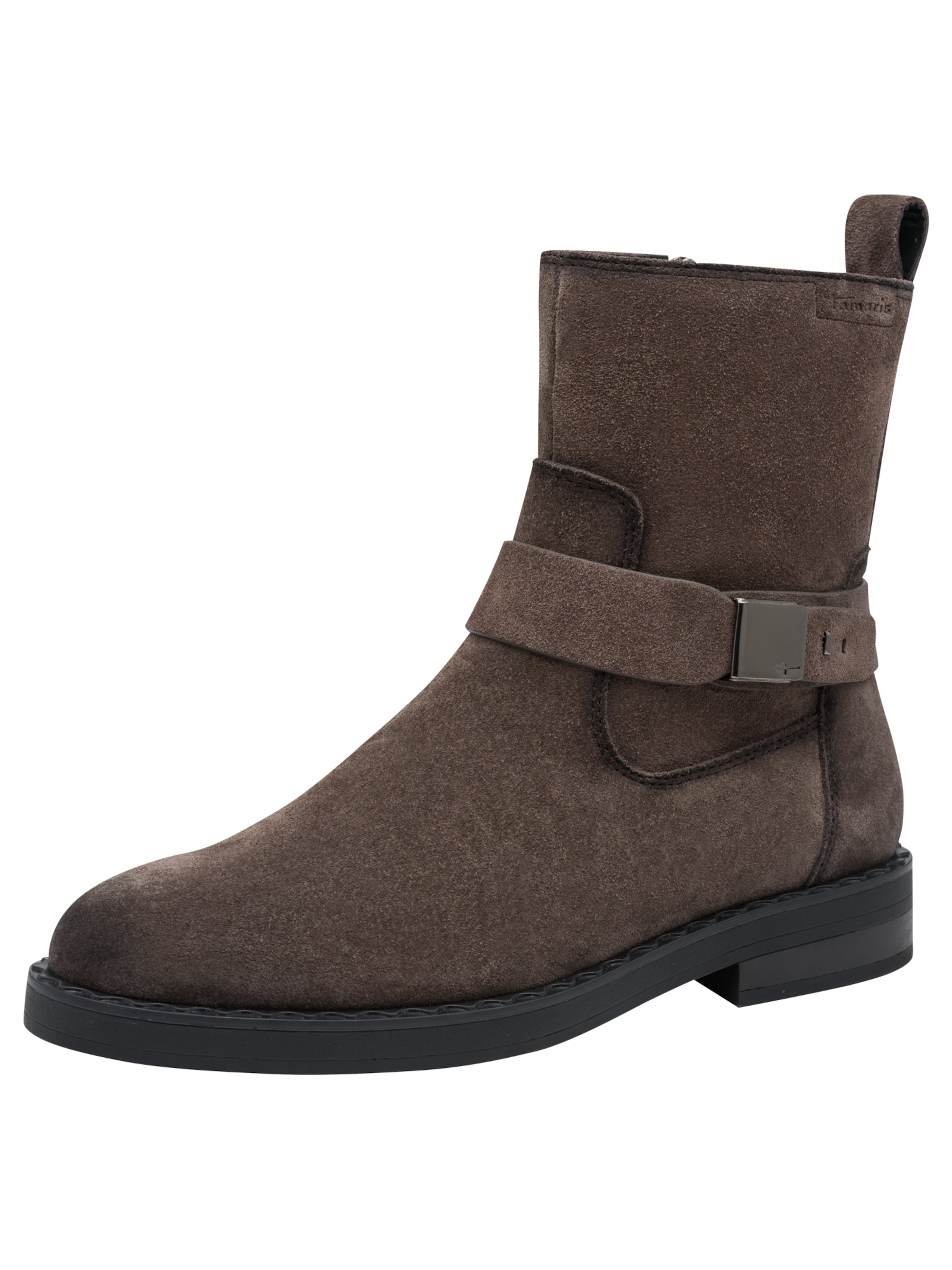 Bottines Tamaris en marron : devant
