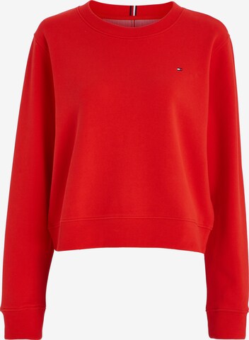 Tommy Hilfiger Curve Sweatshirt in Red: front