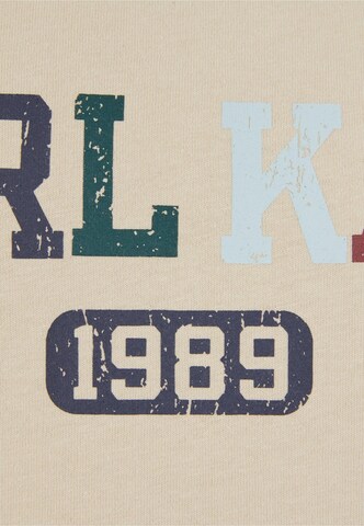 Karl Kani T-shirt 'College' i beige