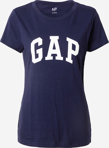 Gap Petite Tričko – modrá: přední strana