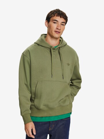 ESPRIT Sweatshirt in Groen: voorkant