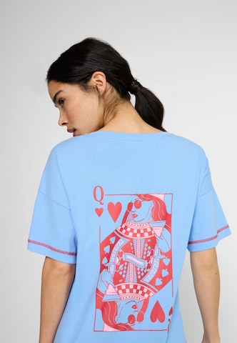 LSCN by LASCANA - Camisola de pijama em azul