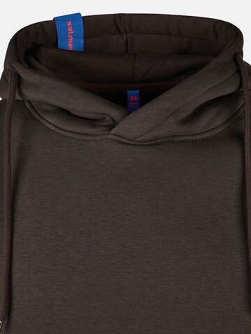 salzhaut Sweatshirt 'Bodden' in Braun: Vorderseite