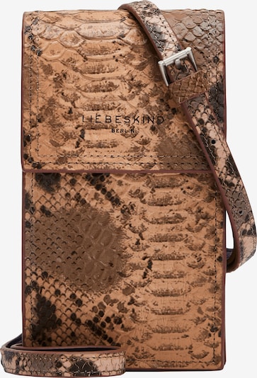 Liebeskind Berlin Handytasche 'Valentine' in cognac / hellbraun / dunkelbraun, Produktansicht