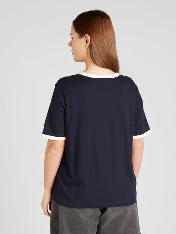 Tommy Hilfiger Curve T-Shirt in Blau