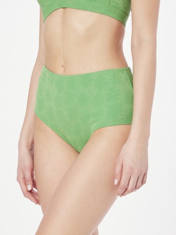 Pantaloncini per bikini di LingaDore in verde: frontale