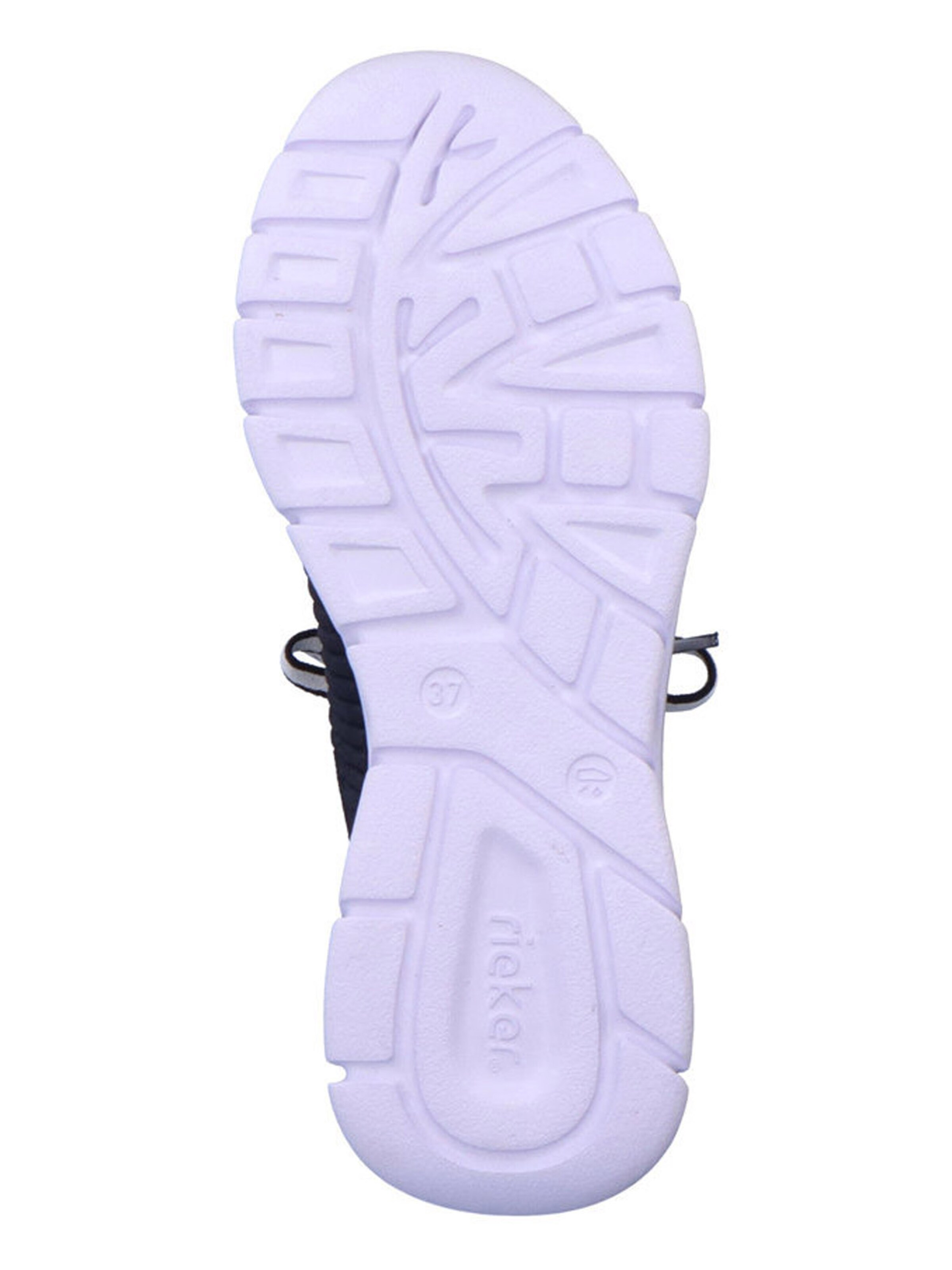 Baskets basses Rieker en bleu