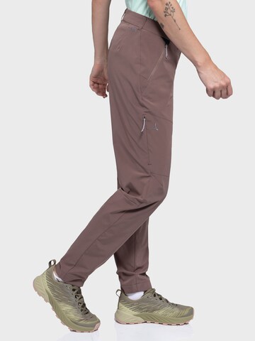 Schöffel Regular Outdoor trousers ' Hiking CIRC Pants Style Smue WMS ' in Purple