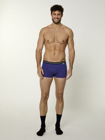 Nur Die Boxer shorts ' Cotton Stretch ' in Blue: front
