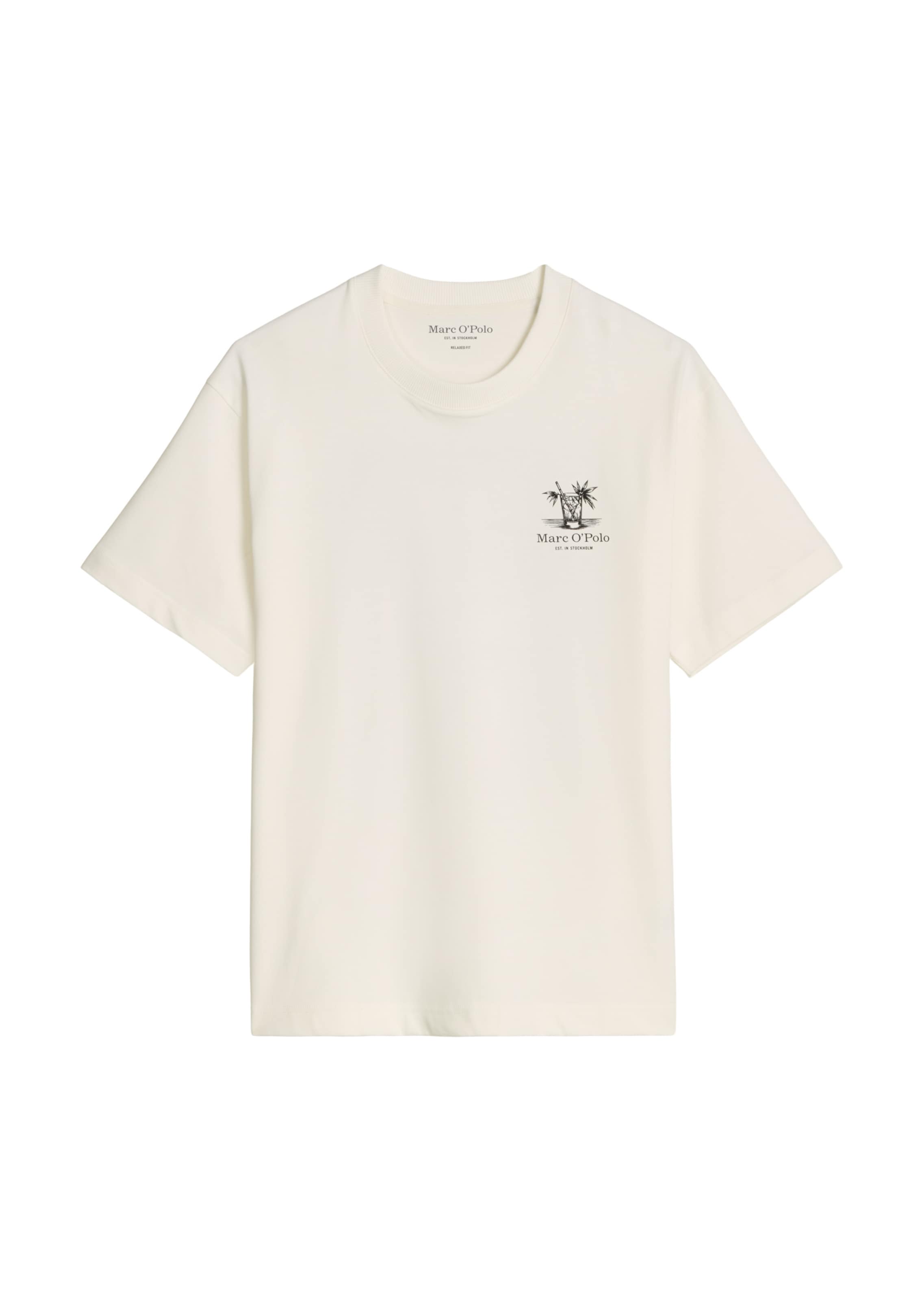 Marc O'Polo Shirt in XS in de kleur Zwart / Natuurwit, Productweergave