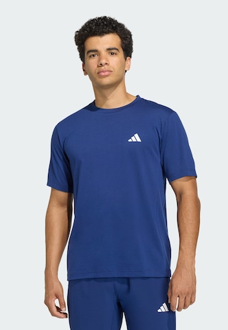 T-Shirt fonctionnel 'Essentials Feelready' ADIDAS PERFORMANCE en bleu : devant