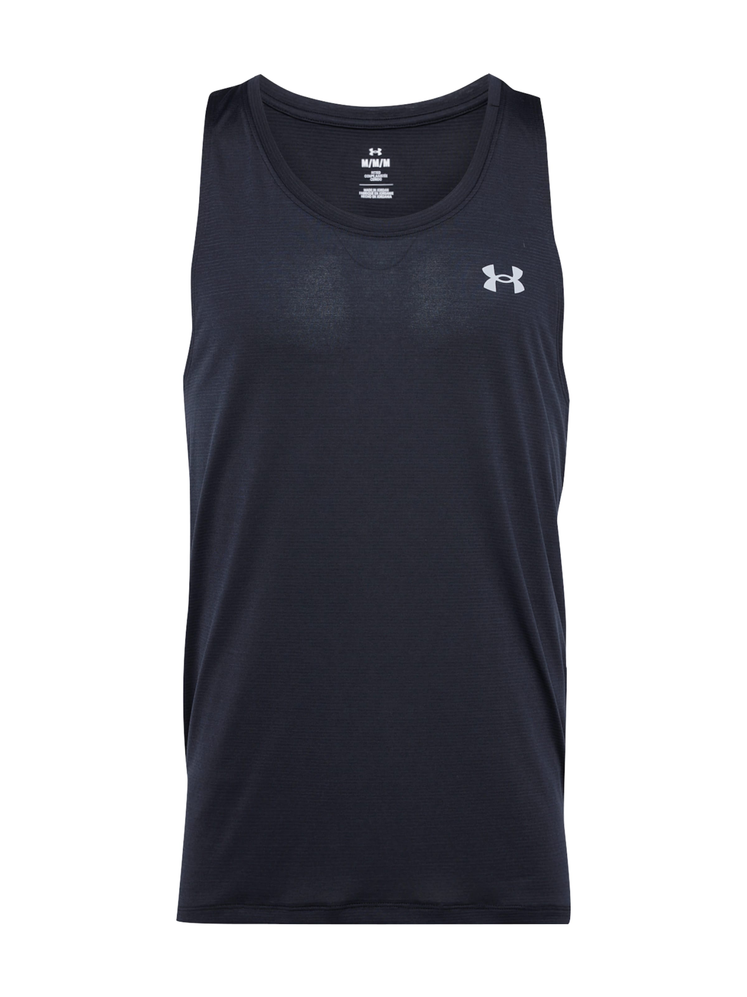 UNDER ARMOUR Sporta krekls 'Streaker', krāsa - melns / balts, Preces skats