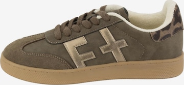 Piece Of Mind Sneakers 'Basic' in Brown: front