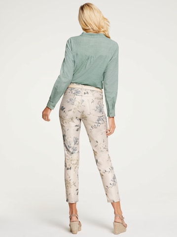 heine Skinny Spodnie w kolorze beżowy