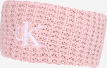 Calvin Klein Jeans Trak za čelo | roza barva: sprednja stran
