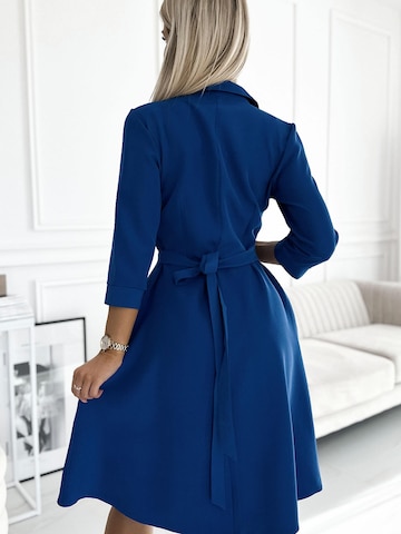Numoco Kleid 'Hemdkleid Sandy'‌ in Blau