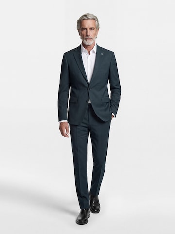BENVENUTO Slim fit Suit in Green: front