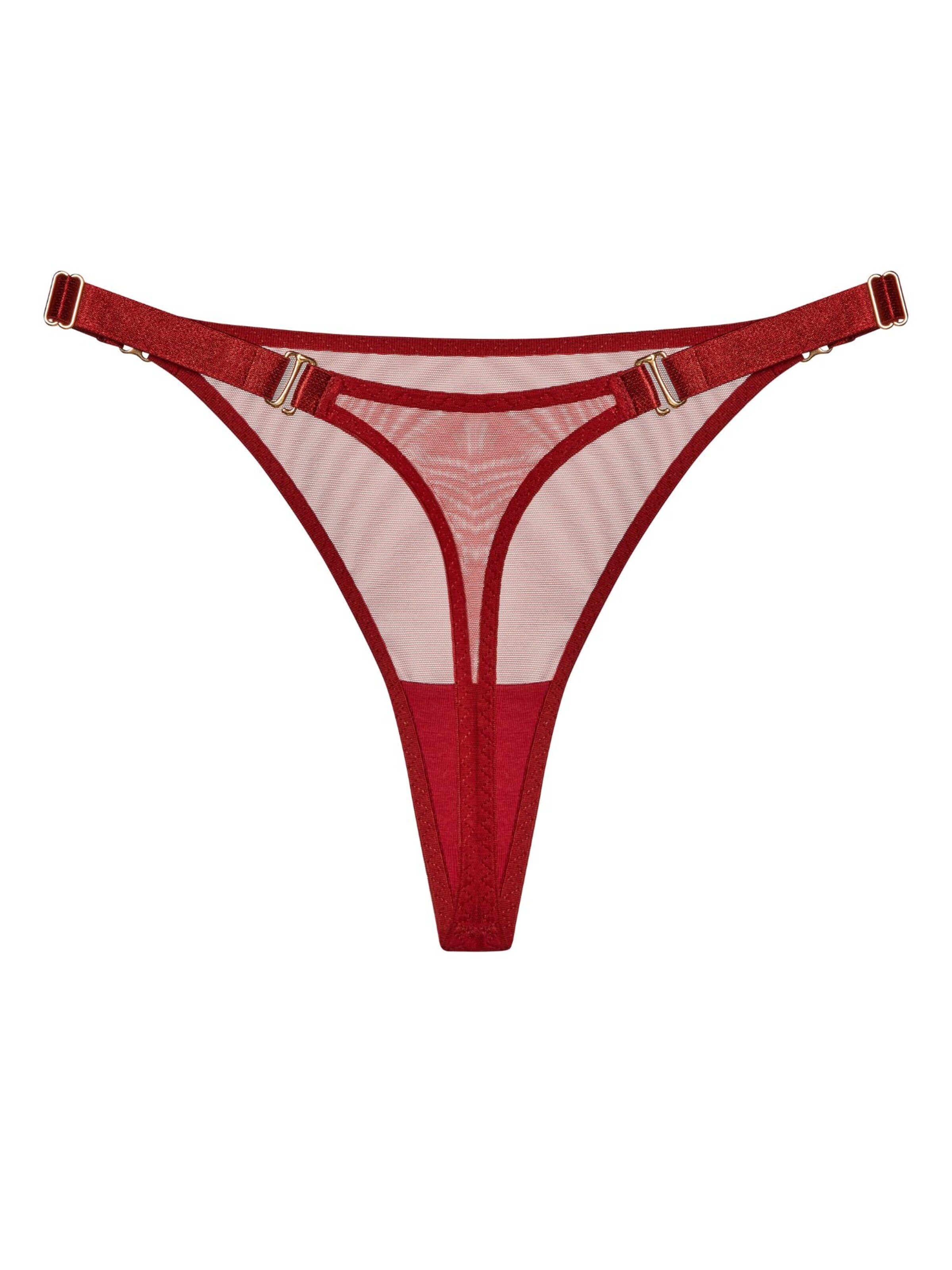 Bordelle String 'Signature'‌‌‌‌‌‌‌ in Rot