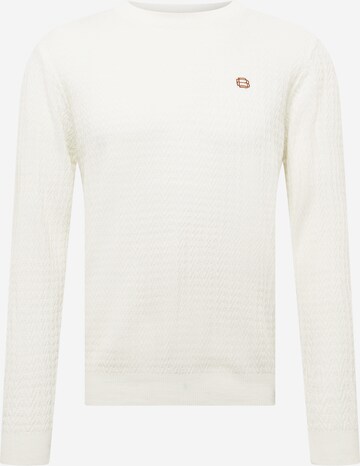 Pull-over BURTON MENSWEAR LONDON en blanc : devant