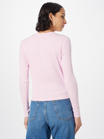 Tommy Jeans - Camiseta en rosa