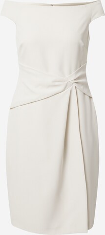 Robe de cocktail 'SARAN' Lauren Ralph Lauren en beige : devant