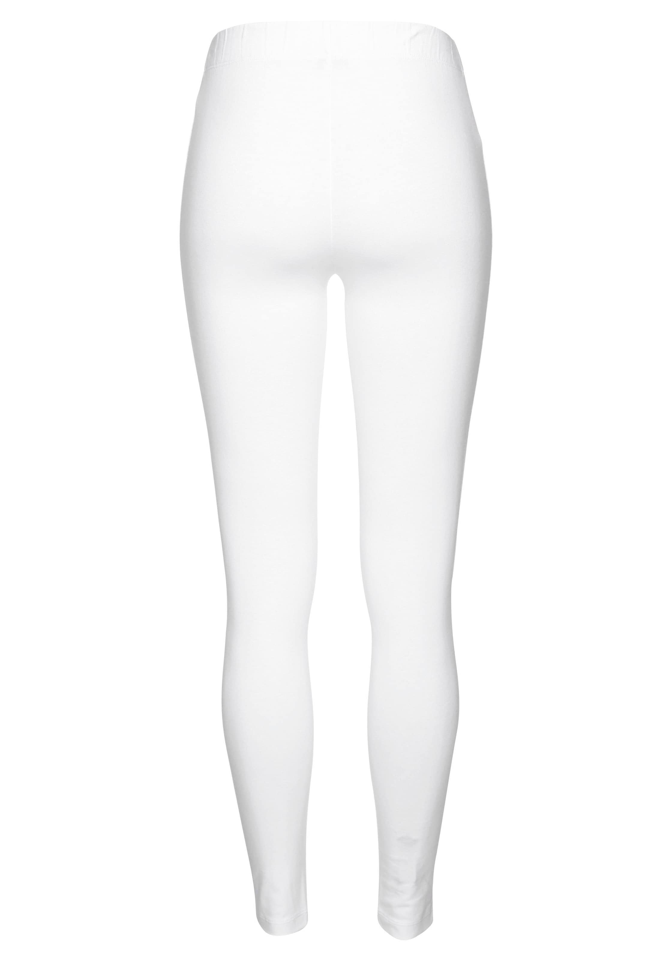 FLASHLIGHTS Skinny Leggings in White
