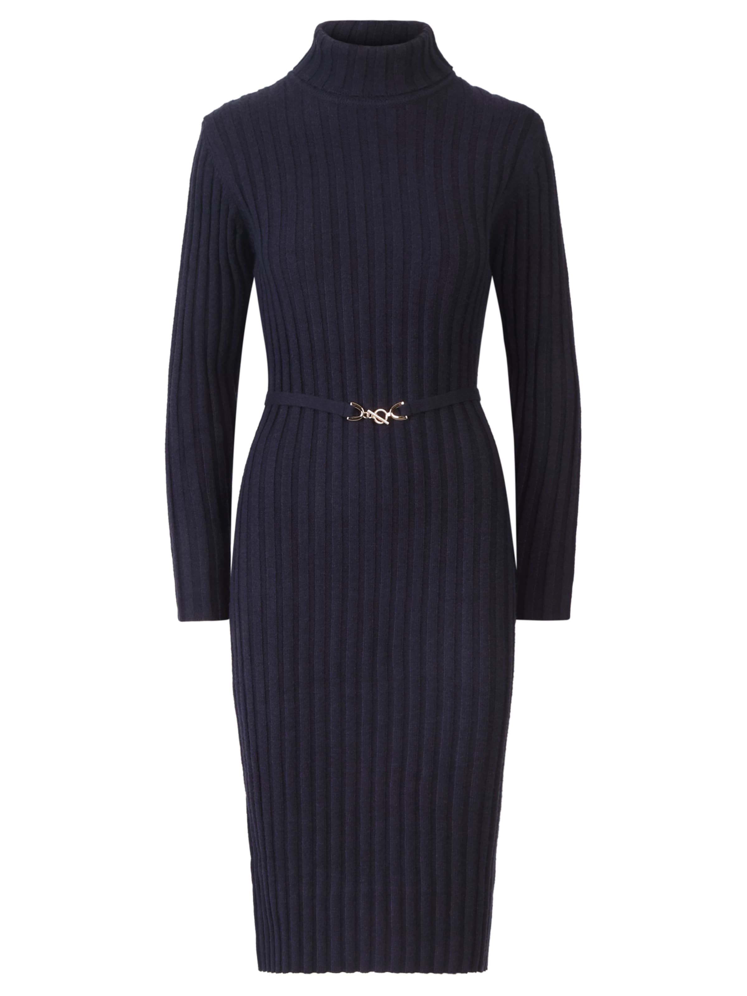 APART Strickkleid in Blau: Vorderseite