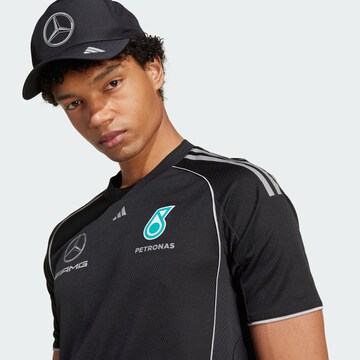 T-Shirt fonctionnel 'Mercedes - AMG Petronas Formula One' ADIDAS PERFORMANCE en noir