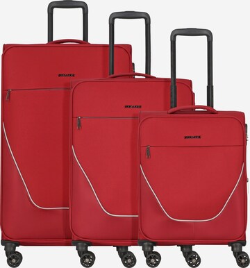 Ensemble de bagages Stratic en rouge : devant