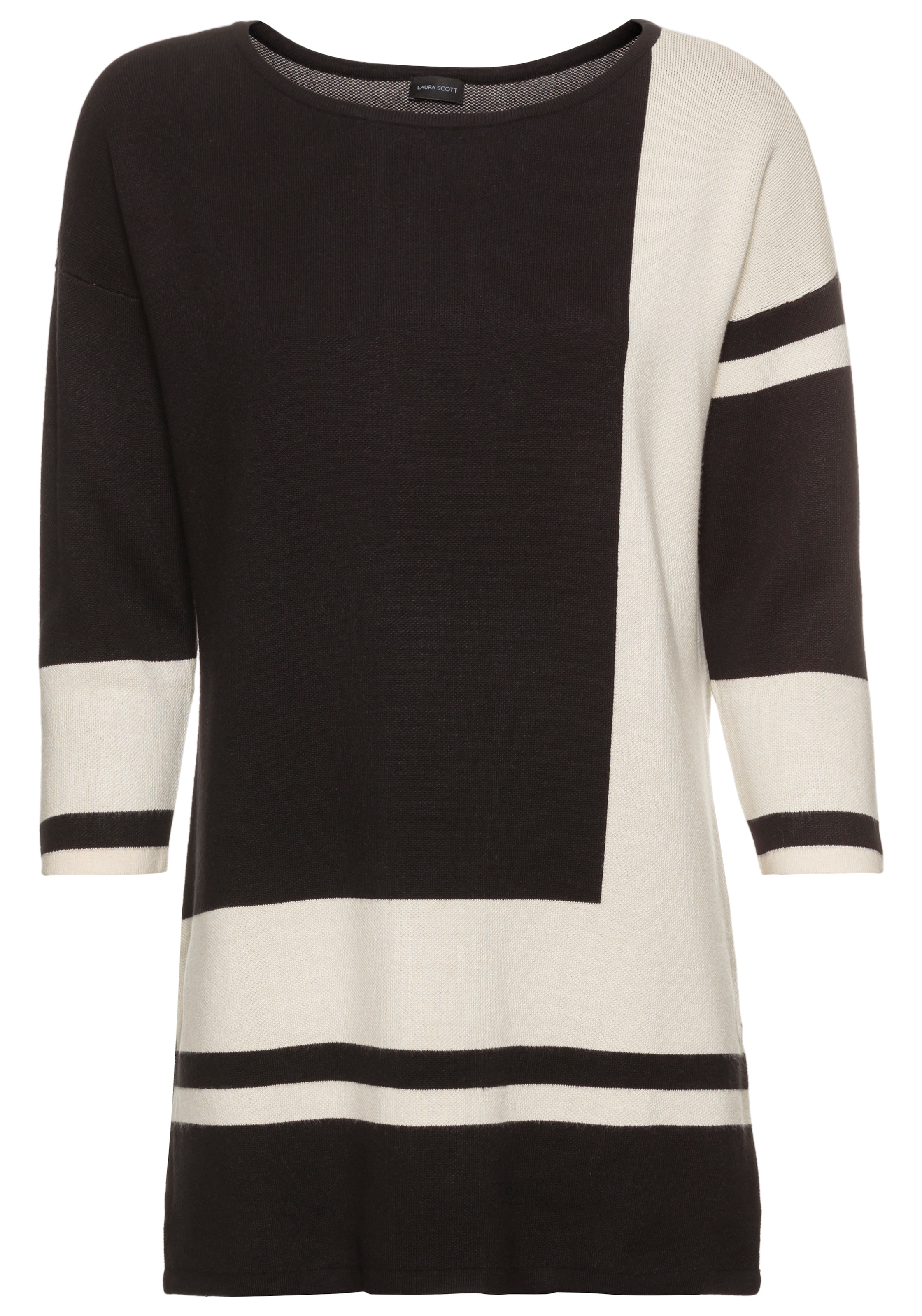 LAURA SCOTT Pullover in Schwarz: Vorderseite