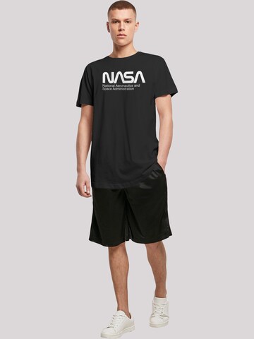 T-Shirt 'NASA Aeronautics And Space' F4NT4STIC en noir