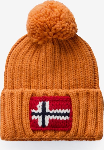 oranžinė NAPAPIJRI Megzta kepurė 'Semiury 5': priekis
