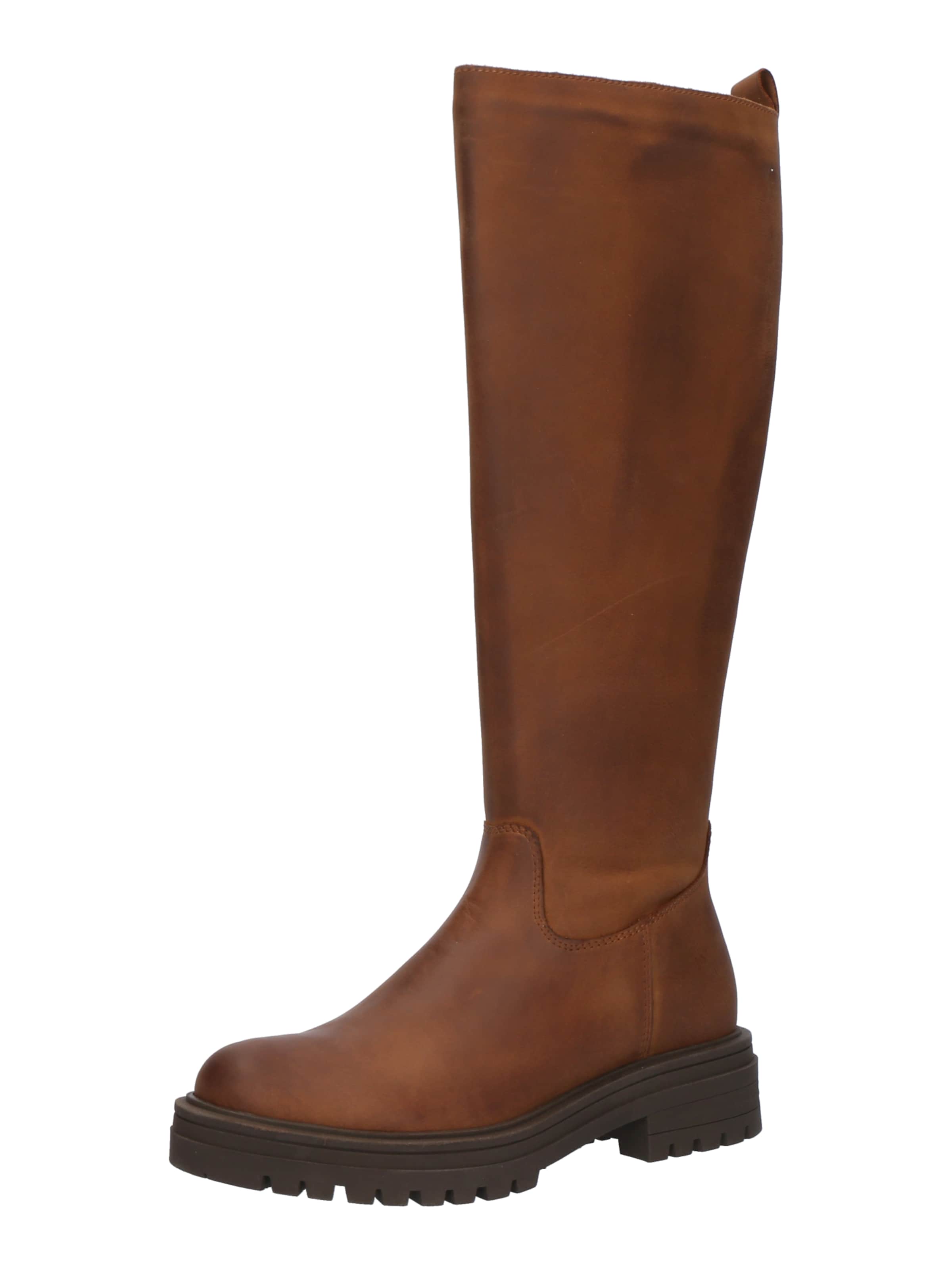 PS Poelman Μπότες 'Monk' σε καφέ: μπροστά